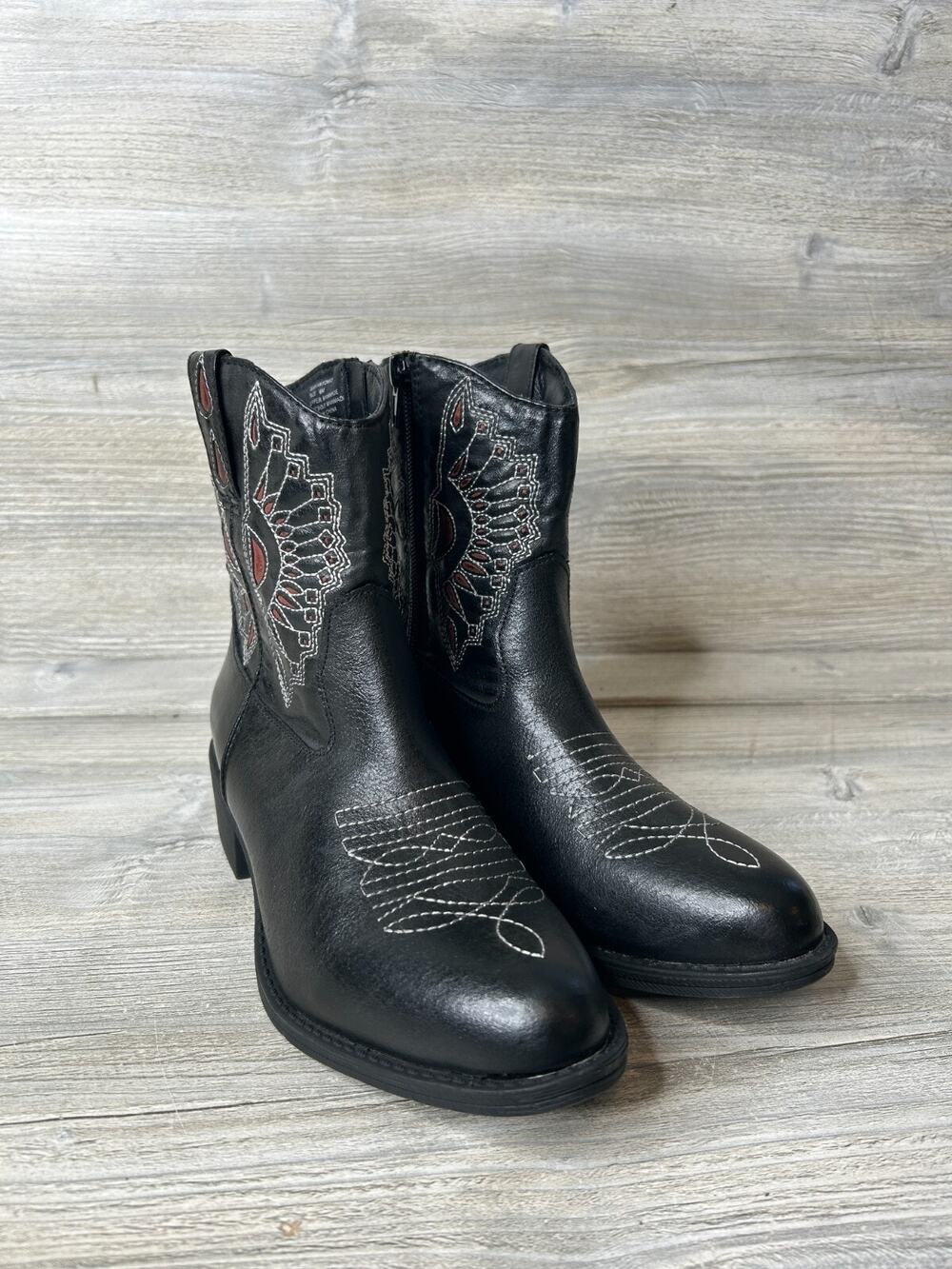 Coconuts By Matisse San Antonio Black Cowboy Boots Women's Size 6M